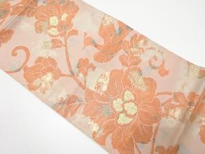 花鳥唐草模様織り出し袋帯